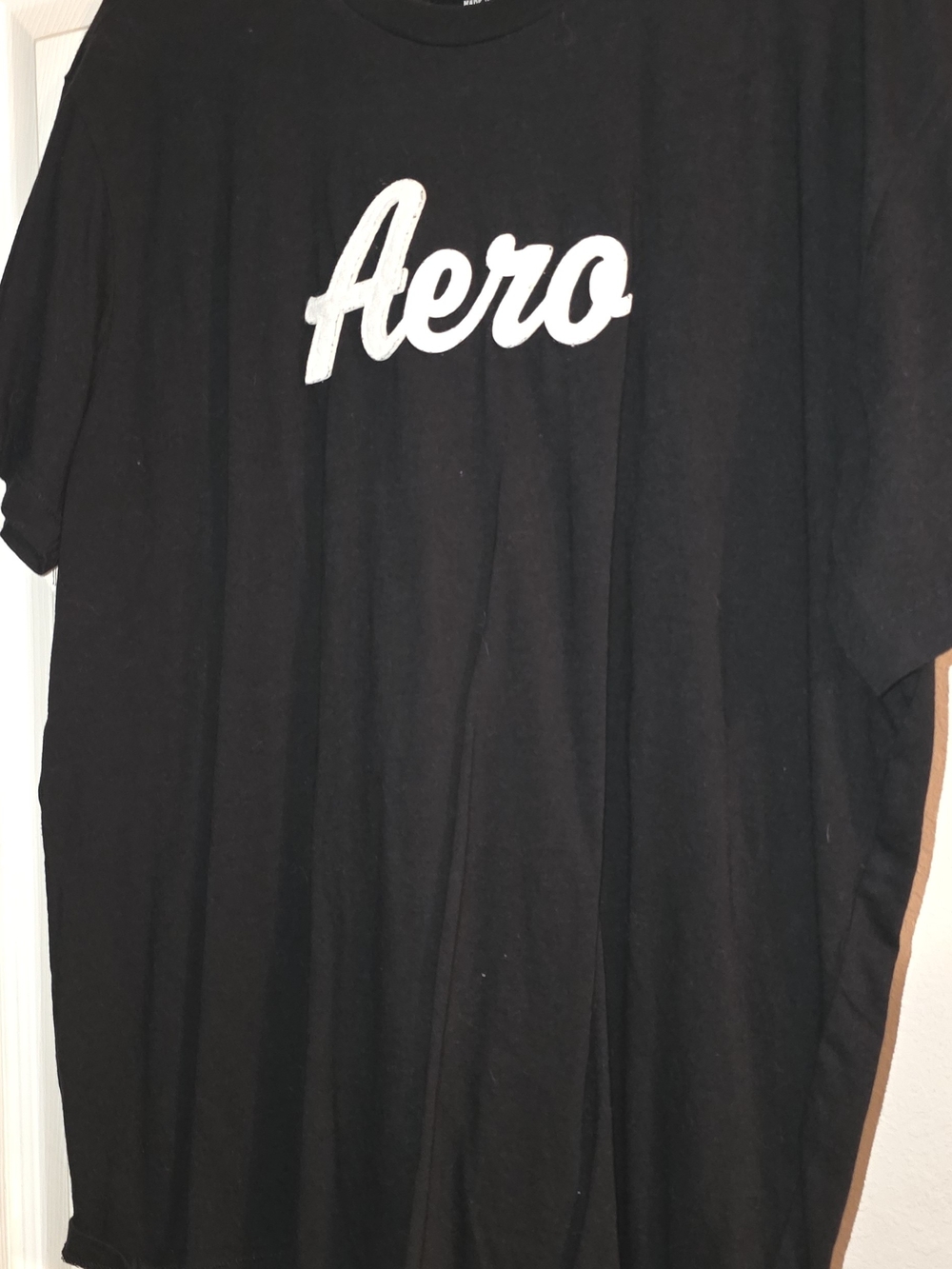 Aeropostale Black T‑Shirt with White Aero Script